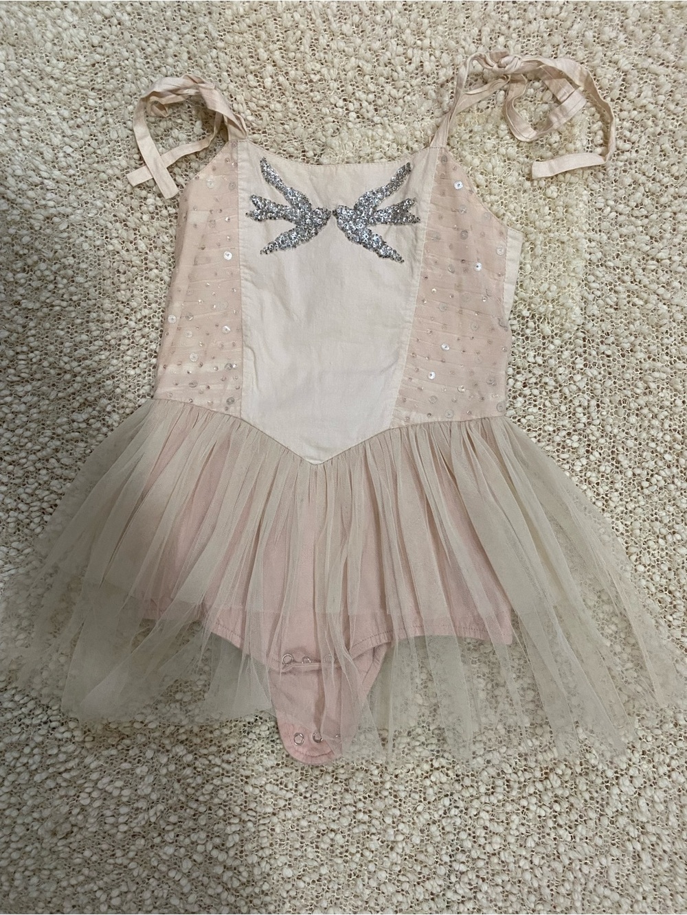 Tutu Du Monde Pale Pink and Silver Tulle Ballet Dress